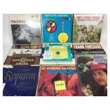 Vinyl records: Neil Sedaka, Frank Fontaine, Jim