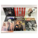 Vinyl records: Madonna, Human League,