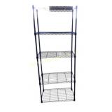 Metal rack, 23Wx13Dx58.5H