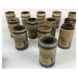 (13) Edison & Columbia wax cylinders for