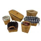 Longaberger staircase basket, classic round