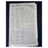 Daily Mirror And American Newspaper, July 3, 1866