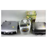 GE General Electric 4-in-1 grill, griddle,