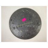 Standard Churn Co. Cast iron plate