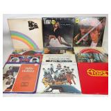 Vinyl records: Tina Turner, Hall and Oates, KC