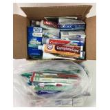 New Toothbrushes, dental hygiene supply samples