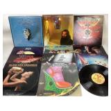 Vinyl records: Styx, Eagles, Kenny Loggins