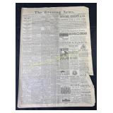 The Evening News, Detroit, September 20, 1881 News
