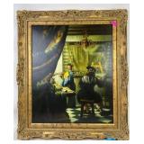 Oil painting on canvas - 20th century