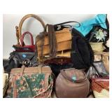 womenï¿½s handbags-some leather, wood