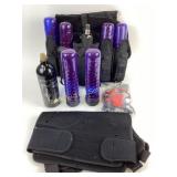 Paintball vest, (2) CO 2 cartridges, other