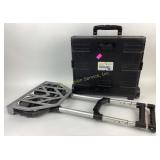 Metal foldable dolly, pack and roll portable cart