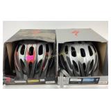 (2) specialized brand bike helmets: Sierra sz