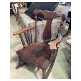 Victorian oak Rocking Chair