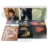 Vinyl records: The Rolling Stones, John Lennon,