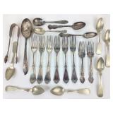 Silverplate and other flatware