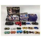 Diecast cars: includes hot wheels, and others