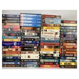 VHS tapes: The Matrix, Castaway, Apollo 13,