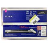 Sony DVD player, DVp-NS75H silver, in box