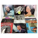 Vinyl records: Olivia Newton-John, Diana Ross,