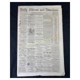 Daily Mirror And American Newspaper, July 31, 1866