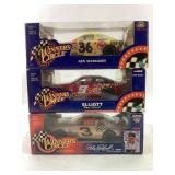Diecast NASCAR Cars: Dale Earnhardt, Bill Elliot,
