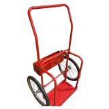 Large Dual Oxygen Tank Cart Dolly, Double