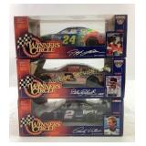 Die-Cast NASCAR cars: Rusty Wallace, Dale Earnhard