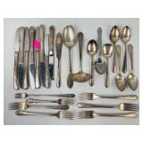 servingware: Wm. A. Rogers/Oneida & others