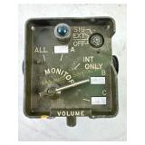 Military Communications Radio Control Box