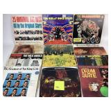 Vinyl Records: Nat King ColeSandy Nelson, Barry