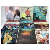 Vinyl Records: Ray Charles, Perry Como, Paul