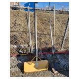 Yard Tools: Rake, shovels, saw and more