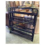(2) Folding twin bed frames