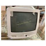 Samsung 13 Inch CRT TV, power button lights up,