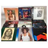 Vinyl Records: Michael Jackson, Whitney Houston,