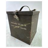 Wireless Set No. 19 Spare Valves Case
