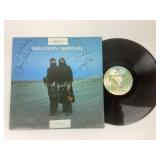 Signed cover LP vinyl promotional record Seals &