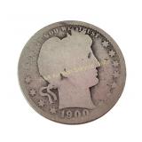 1900 US Barber quarter
