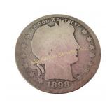 1898 US Barber quarter