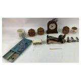 1970ï¿½s ceramic beehive condiment set, Relco Japan