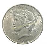 1922 US Peace Dollar silver