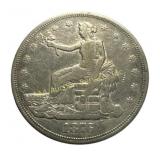 1876 US Trade Dollar 420 grains 900 fine silver