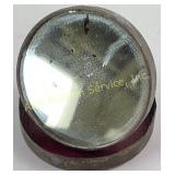 Mid-19th century tin pocket mirror Civil War era