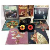 Vinyl Records: Hank Williams Jr, Elvis,