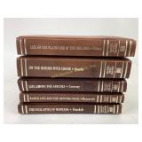 Leather bound books, Classics of the old West: