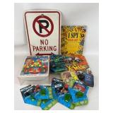 Tootsietoy Wood Blocks, juice box games *NOS*,