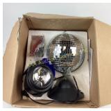 ADJ MB 8 Combo Mirror Ball Kit with Pinspot and Ac