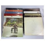 Vinyl records: Gordon Lightfoot, Jethro Tull,