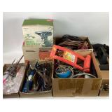 Tools: clamps, panel carry, socket wrenches,
